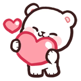Sticker from —   . . мишка  𓈒  𝘇  𐰁  𞥊   
@cute_stickers_emoji
