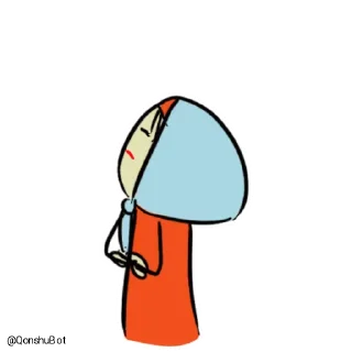 😒 emoji Ками @Qonshubot Telegram sticker 13 of 31
