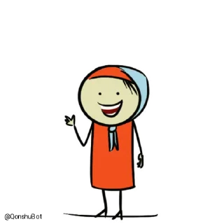 ✋️ emoji Ками @Qonshubot Telegram sticker 1 of 31