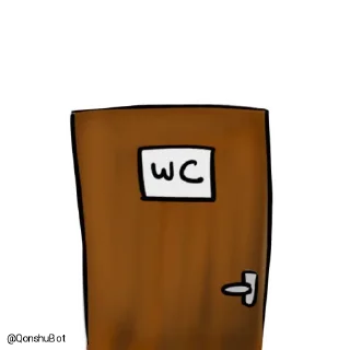 🚽 emoji Ками @Qonshubot Telegram sticker 22 of 31