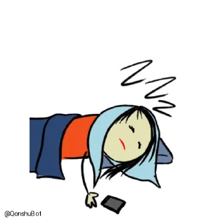 😴 emoji Ками @Qonshubot Telegram sticker 17 of 31
