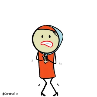 😰 emoji Ками @Qonshubot Telegram sticker 15 of 31