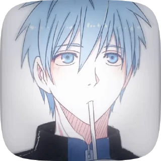 🧐 emoji 𝙺𝚞𝚛𝚘𝚔𝚘🏀 𝚏𝚛.→ @twwinklyy Telegram sticker 6 of 30