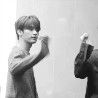 Sticker from minho bw @inliffe