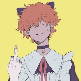 😊 emoji Нахоя Кавата [@animezers] Telegram sticker 3 of 30