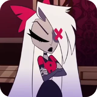 Sticker from Vaggie hotel hazbin