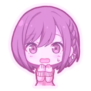 Sticker from Шинономе Эна коллоринг