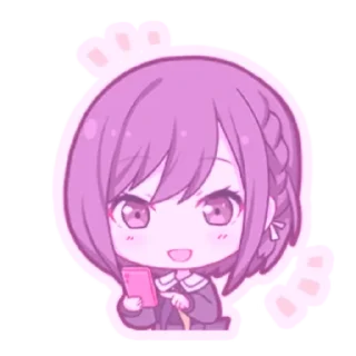 Sticker from Шинономе Эна коллоринг