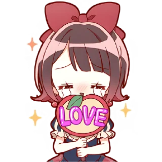 🫶 emoji Белоснежка @Nyasticks Telegram sticker 6 of 25