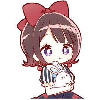 🐰 emoji Белоснежка @Nyasticks Telegram sticker 19 of 25