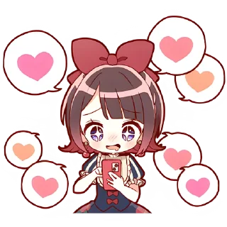 ❤️ emoji Белоснежка @Nyasticks Telegram sticker 5 of 25