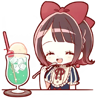 🍹 emoji Белоснежка @Nyasticks Telegram sticker 7 of 25
