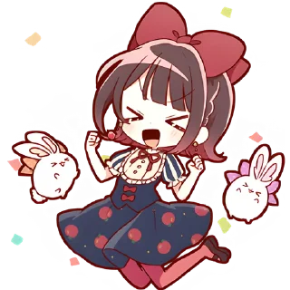 🥳 emoji Белоснежка @Nyasticks Telegram sticker 10 of 25