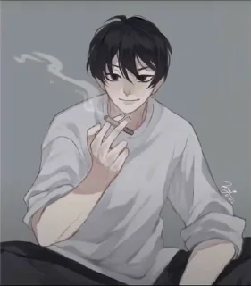 🚬 emoji Аниме.. Telegram sticker 18 of 43