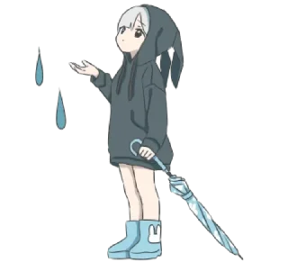 🌧 emoji runa ➝ @benti_stickers Telegram sticker 19 of 31