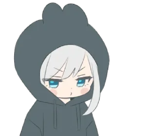 😠 emoji runa ➝ @benti_stickers Telegram sticker 6 of 31