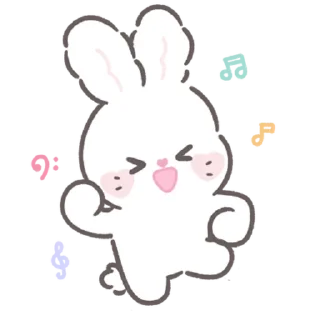 🕺 emoji bunny ➝ @benti_stickers Telegram sticker 18 of 40