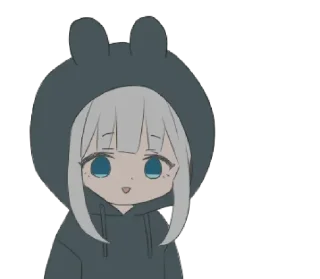 🙂 emoji runa ➝ @benti_stickers Telegram sticker 7 of 31