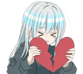 💔 emoji runa ➝ @benti_stickers Telegram sticker 10 of 31