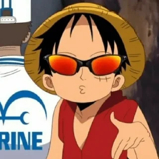 Sticker from one piece