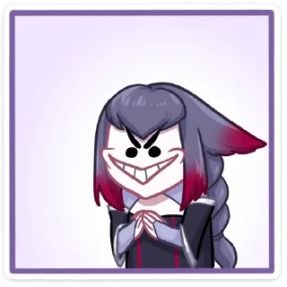 😁 emoji Мари и Хидэ by @offstikbot Telegram sticker 3 of 48