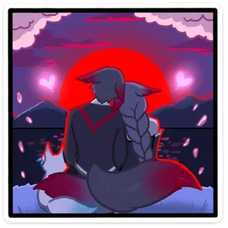🌅 emoji Мари и Хидэ by @offstikbot Telegram sticker 9 of 48