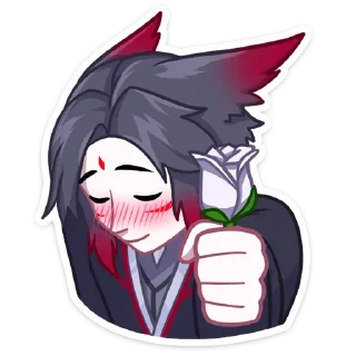 🌹 emoji Мари и Хидэ by @offstikbot Telegram sticker 4 of 48
