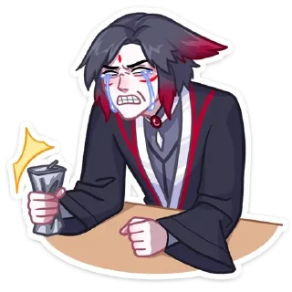 😡 emoji Мари и Хидэ by @offstikbot Telegram sticker 12 of 48
