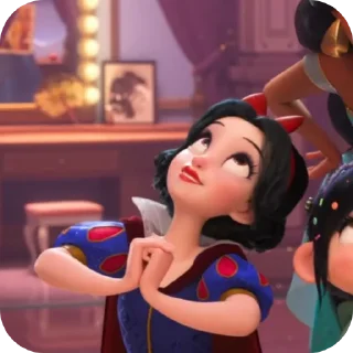 Sticker from Snow White