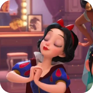 Sticker from Snow White