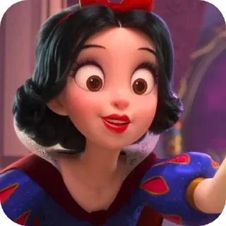 Sticker from Snow White