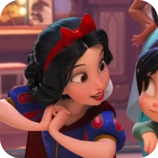 Sticker from Snow White