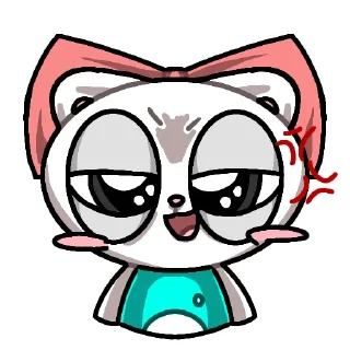 😡 emoji Ринни. Самая лучшая девочка Telegram sticker 13 of 15