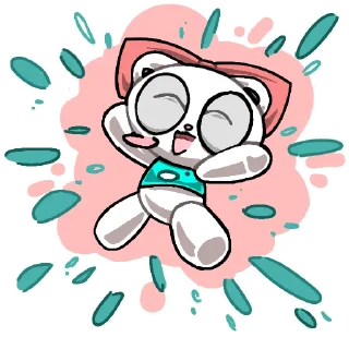🥳 emoji Ринни. Самая лучшая девочка Telegram sticker 5 of 15