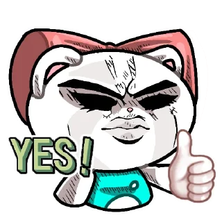 👍 emoji Ринни. Самая лучшая девочка Telegram sticker 9 of 15