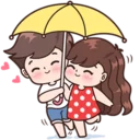 Sticker from Cute Couples 👫~by @pixels_NFT
