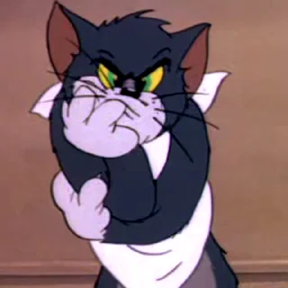 🤔 emoji Tom & Jerry @Stickers_collection_bot — @stckrRobot Telegram sticker 16 of 38
