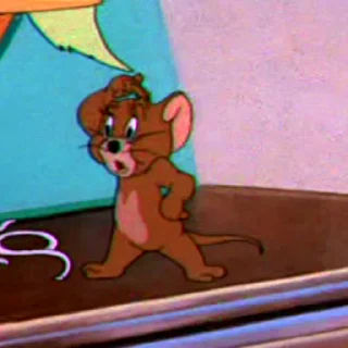 🤔 emoji Tom & Jerry @Stickers_collection_bot — @stckrRobot Telegram sticker 24 of 38