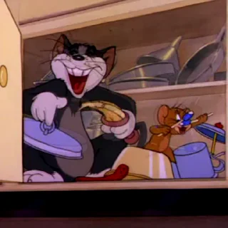 😅 emoji Tom & Jerry @Stickers_collection_bot — @stckrRobot Telegram sticker 13 of 38
