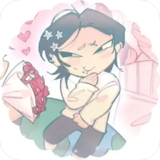 🫥 emoji 🪩 Telegram sticker 14 of 24