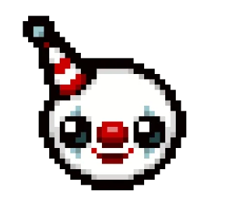 🤡 emoji Больше стиков тут: @stikery4 Telegram sticker 3 of 30