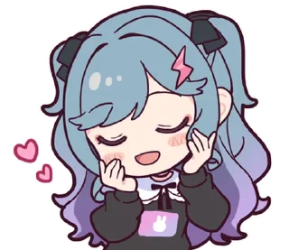 💡 emoji ꒰  ྀི◞ ◟ ꒱  @mewsticks  ܀ ⊹ ˚ Telegram sticker 10 of 40