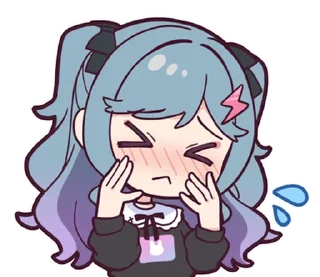 💡 emoji ꒰  ྀི◞ ◟ ꒱  @mewsticks  ܀ ⊹ ˚ Telegram sticker 11 of 40