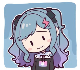 💡 emoji ꒰  ྀི◞ ◟ ꒱  @mewsticks  ܀ ⊹ ˚ Telegram sticker 16 of 40
