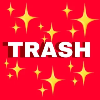 Треш sticker 2