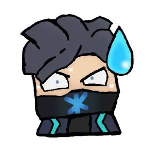 Sticker from PIN Blockman go | @xKris_STK