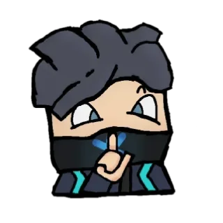 Sticker from PIN Blockman go | @xKris_STK
