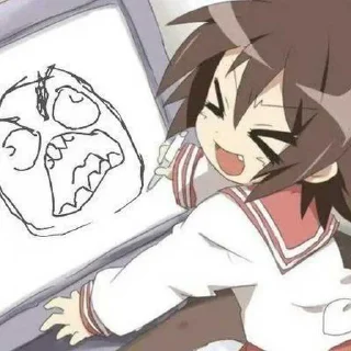 😜 emoji Няняня >.< автор @trunun ➡️ @Ctikerubot Telegram sticker 8 of 119