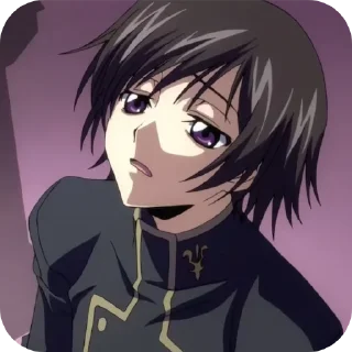 😢 emoji CodeGeass | Автор @lonelyy15 Telegram sticker 24 of 119