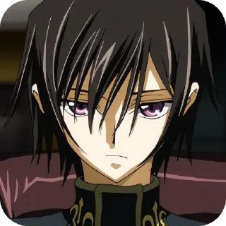 😐 emoji CodeGeass | Автор @lonelyy15 Telegram sticker 5 of 119